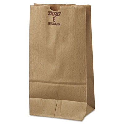 6# KRAFT BAG HEAVY DUTY 250/PKG -500/BALE