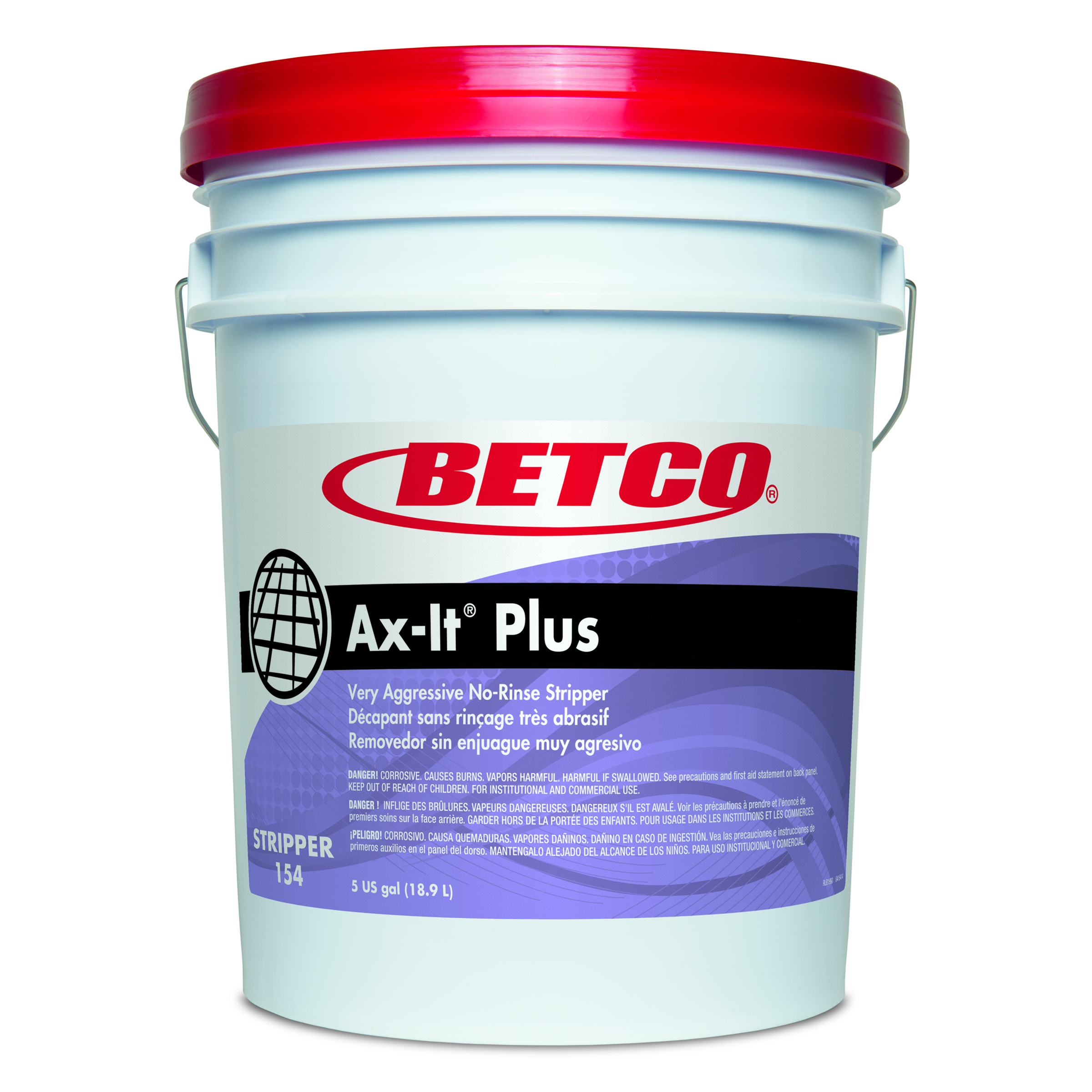AX-IT PLUS VERY AGGRESSIVE FLOOR STRIPPER 5GAL PAIL