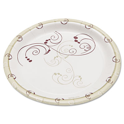 6" SOLO PAPER PLATE, MEDIUM WEIGHT, SYMPHONY STYLE,