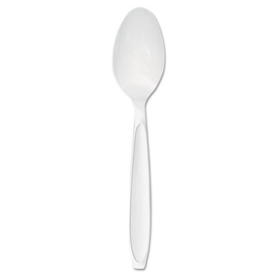 SOLO WHITE MEDIUM WEIGHT SPOON, 1M/CS