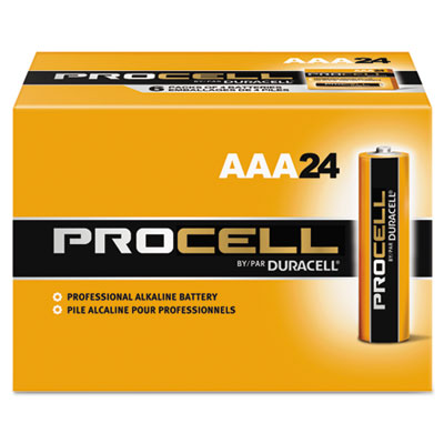 BATTERIES AAA PROCELL (24/IND.BOX) (144/MASTER BOX)