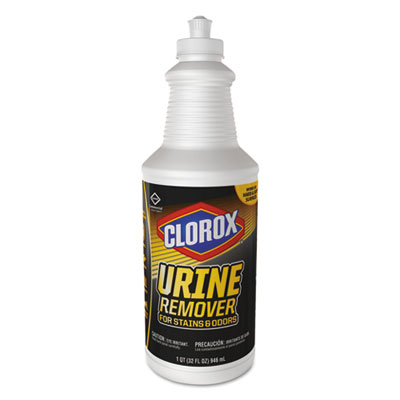 CLOROX URINE REMOVER, 32/OZ BOTTLE, 6EA/CS, SCENT: CLEAN