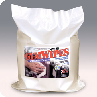 GYM WIPES REFILL 600 COUNT (8#)