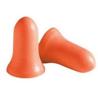 MAX UNCORDED ORANGE FOAM EAR PLUGS 200 PAIR/BOX