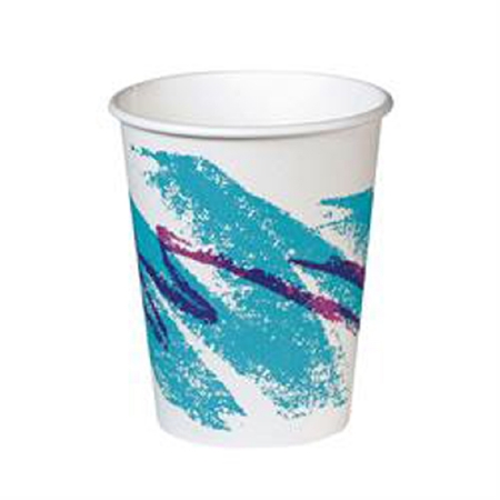 10OZ "DART" POLY LINED HOT  PAPER CUP, 1000/CS