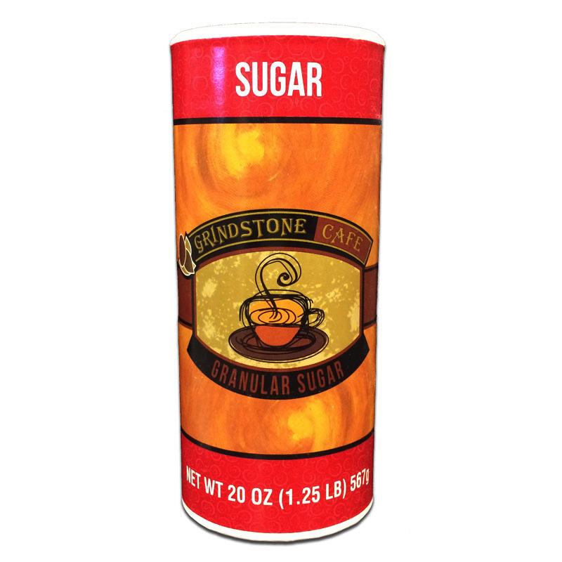 GRANULATED SUGAR, 20OZ/CANISTER, 24CANISTER/CASE