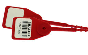 SEAL TAMPER EVIDENT RED BARCODE &amp;# 1M/CS