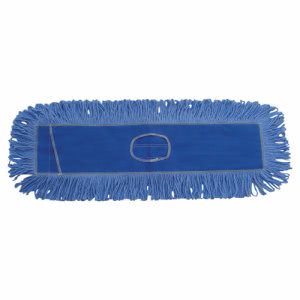 24"X5" BLUE COTTON DUST MOP  HEAD, 1/EA