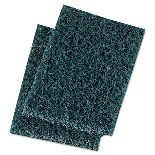 EXTRA HEAVY DUTY SCOURING PAD,  3.5"X5", DARK BLUE, 20EA/CS