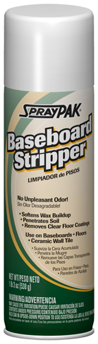 BASEBOARD STRIPPER SPRAY, 19OZ  SPRAY CANS, 12EA/CS