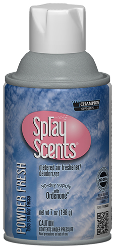 AIR FRESHENER, POWDER FRESH  SCENT, 7OZ SPRAY CANS, 12EA/CS