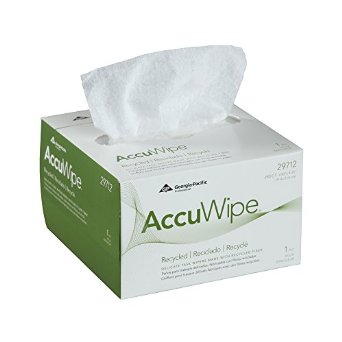 ACCUWIPE TECHNICAL CLEANING PAPER, WHITE, 4.5"WX8.25"L,