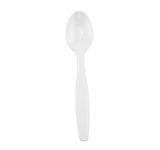 HEAVY DUTY SPOONS PLASTIC WHITE PP 1000/CS