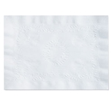 10"X14" WHITE PAPER EMBOSSED PLACEMAT, 1M/CS