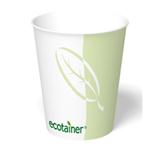 12OZ ECOTAINER PLATED PAPER HOT CUP, 50EA/SLV, 20SLV/CS
