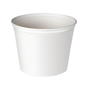 165 OZ. BUCKET PAPER WHITE WAXED 100/CS