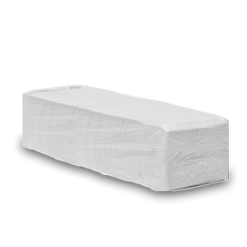 12"X12" WHITE LUNCH NAPKIN, 1PLY, 1/4 FOLD, 500EA/PK,