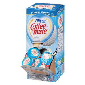 LIQUID COFFEE CREAMER, FRENCH VANILLA , .038OZ CUPS,