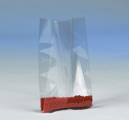 12X8X20 2MIL CLEAR GUSSETED POLY BAG, 500EA/CS