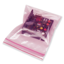 13X18 CLEAR ZIPLOCK POLYBAG,  4MIL, 500EA/CS