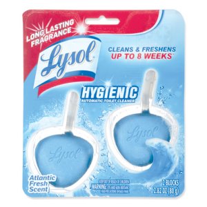LYSOL HYGIENIC AUTOMATIC  TOILET BOWL CLEANER, ATLANTIC 