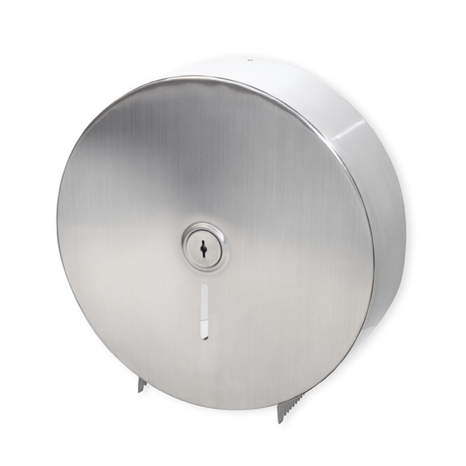 10" ROUND STAINLESS STEEL JUMBO TISSUE DISPENSER