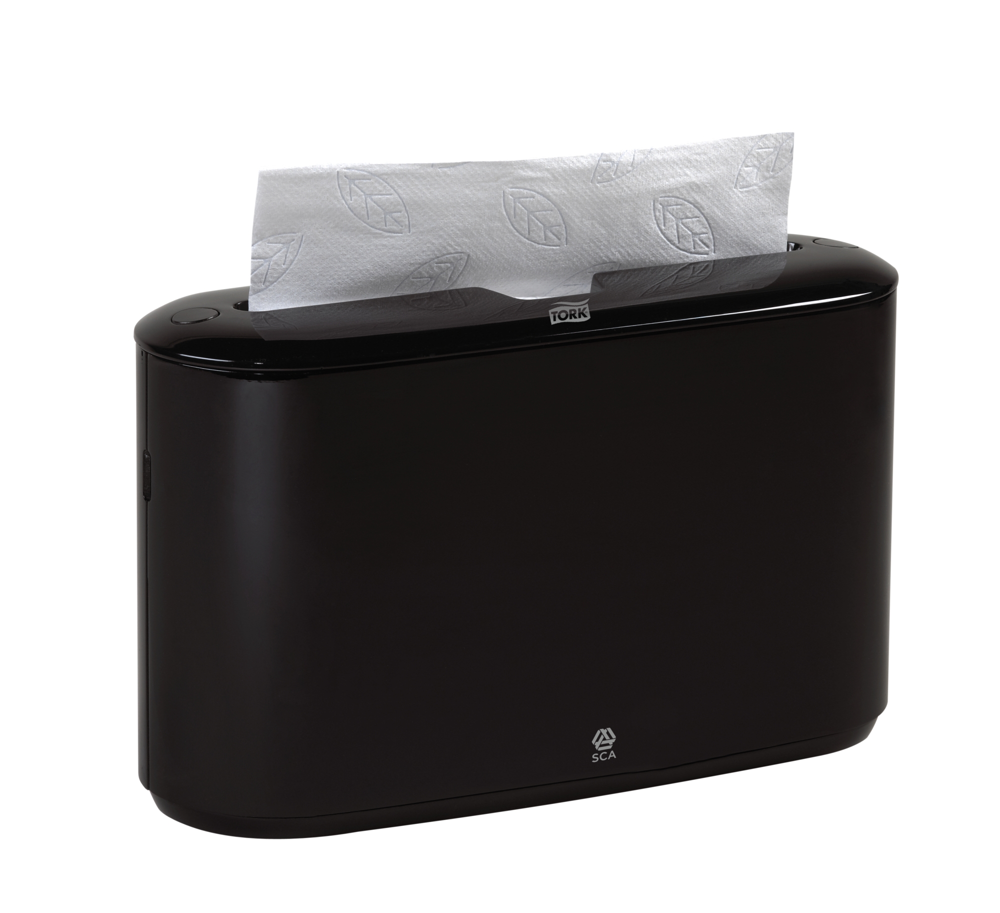 BLACK PLASTIC DISPENSER