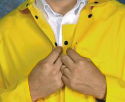 RAIN JACKET W/ DETACHABLE HOOD, XXX-LARGE, 20EA/CS