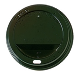 'SOLO' 10-24OZ BLACK DOME COFFEE LID, 1M/CS