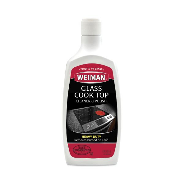 WIEMAN GLASS COOK TOP CLEANER  AND POLISH, 20OZ/BTL