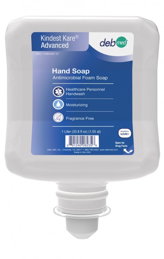 "KINDEST KARE" ANTIMICROBIAL  HEALTHCARE FOAM HANDWASH, 