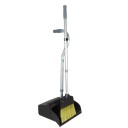 TELESCOPIC ERGO DUST PAN WITH BROOM, 12"W, 45"H, METAL,
