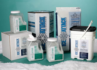 ICE MELT BLEND (GREEN) 50# BAG 55BAG/SKID