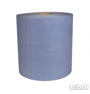 JUMBO BLUE WIPERS, 12.5"X13", 475SHEETS/ROLL,