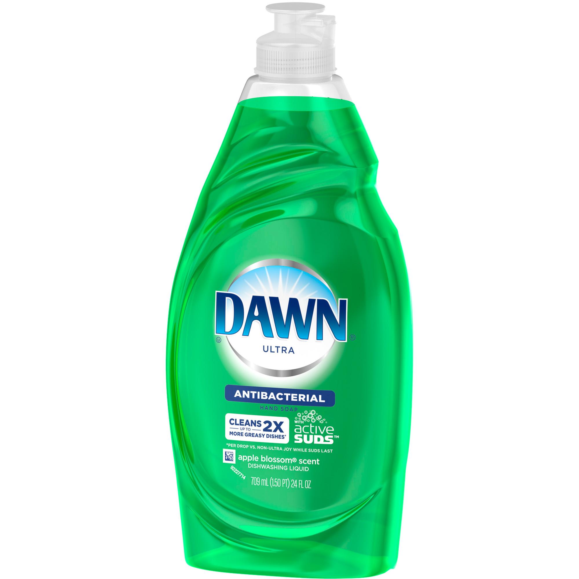 DAWN ULTRA ANTIBACTERIAL DISH SOAP, APPLE BLOSSOM,