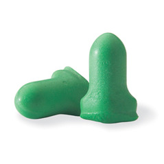 MAX LITE UNCORDED GREEN FOAM EAR PLUGS 200 PAIR/BOX
